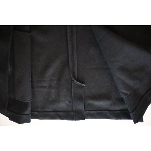 Banana Republic 501950 Women Sz M Black Brushed Knit Open Front Long Jacket - Picture 7 of 10